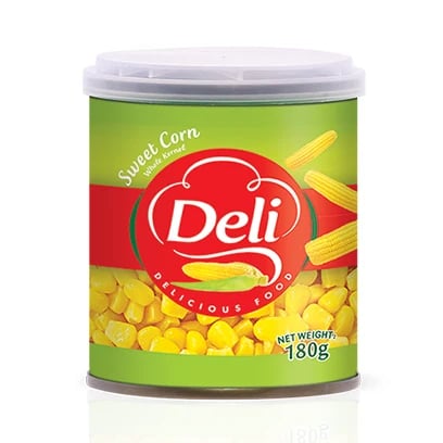 Deli sweet corn 180g