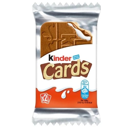 Kinder Cards 25.6Gr
