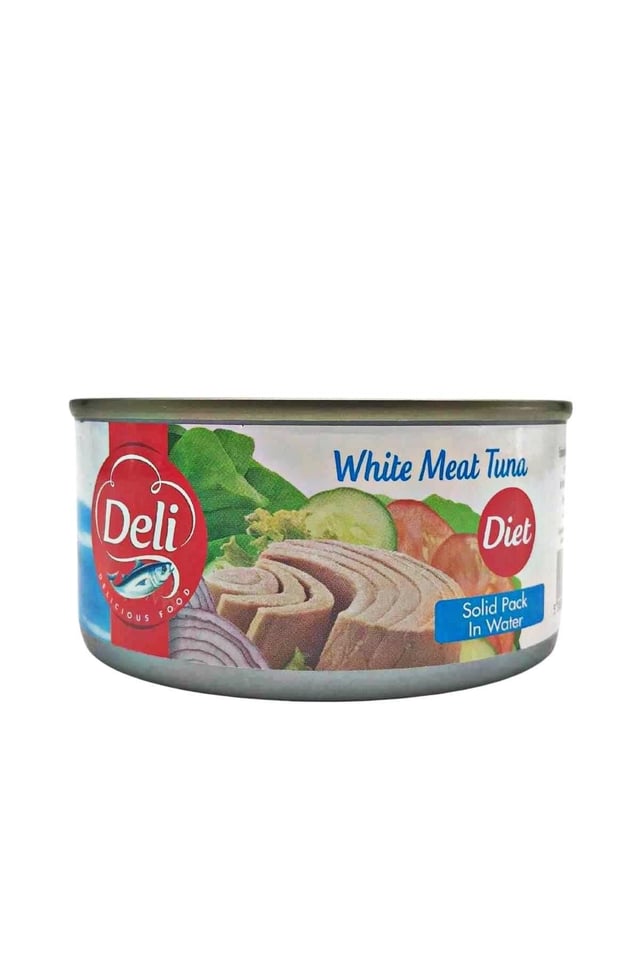 Deli white meat tuna in water 185g