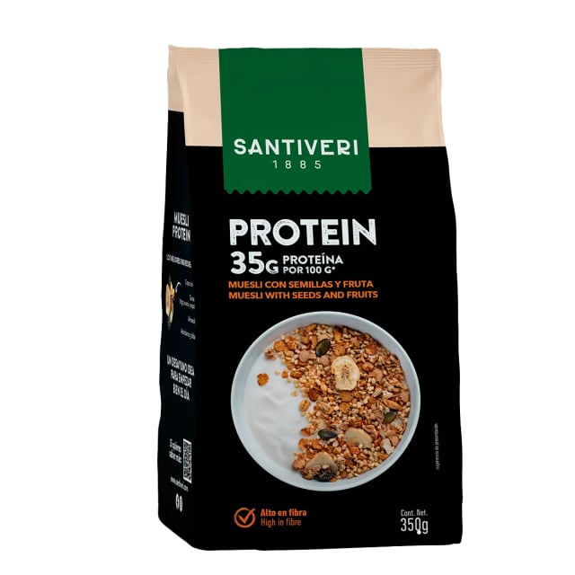 santiveri muesli with seeds and fruits 350g