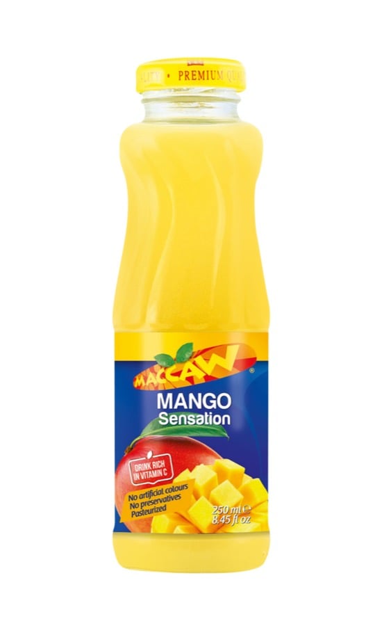 Maccaw Mango Sensation 250ml Glass