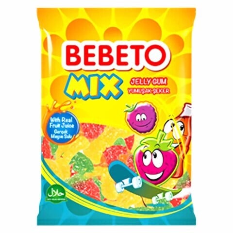 Bebeto Mix Jelly Gum 80G