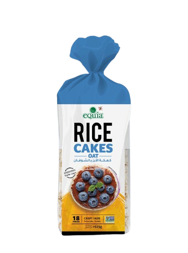 equia ricecackes oat 126g