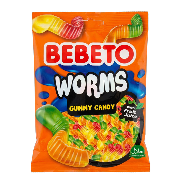 Bebeto worms 150g