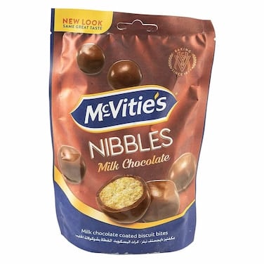 Mcvities Digestive Nibbles Milk Chocolate 120G