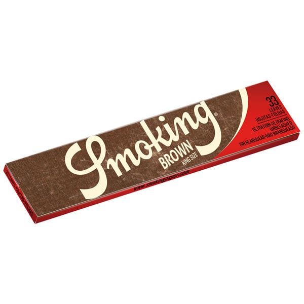 Smoking Brown King Size 33 Leaves