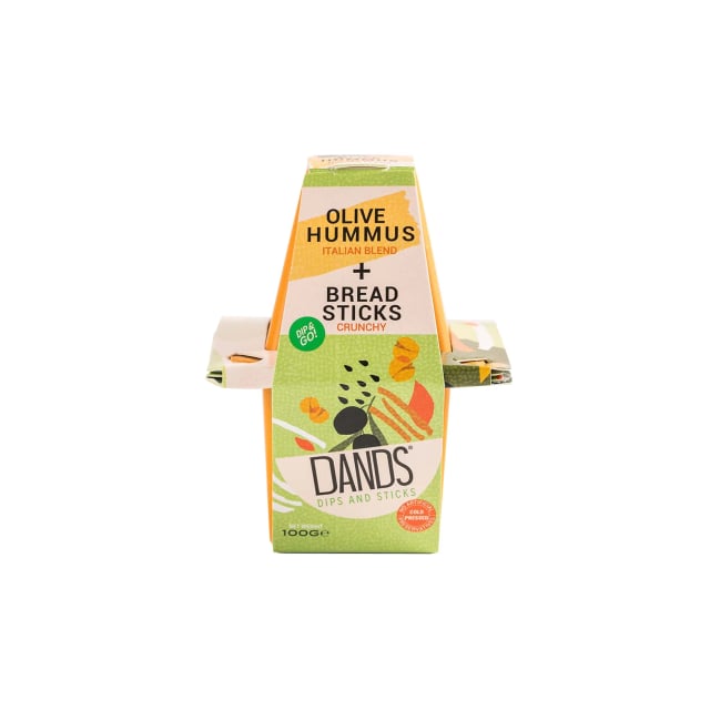 Dands Dips&Sticks Olive Hummus 100G