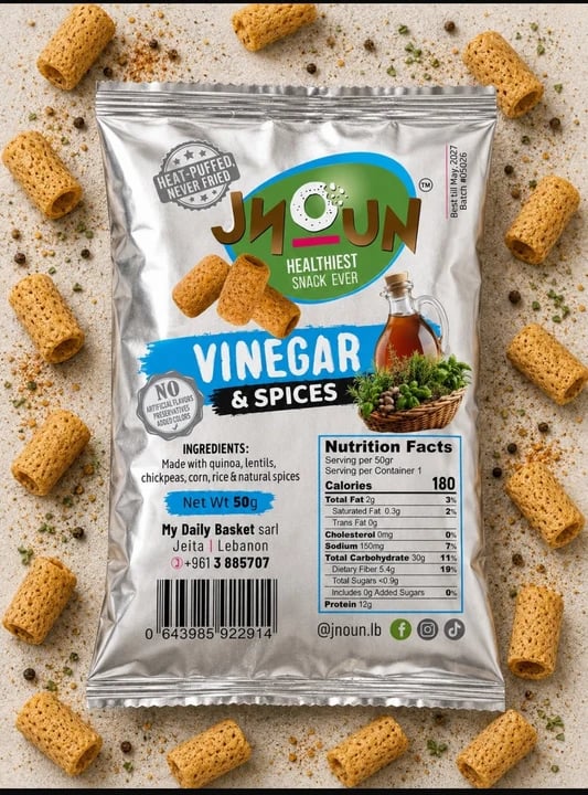 Jnoun vinegar & spices 50g