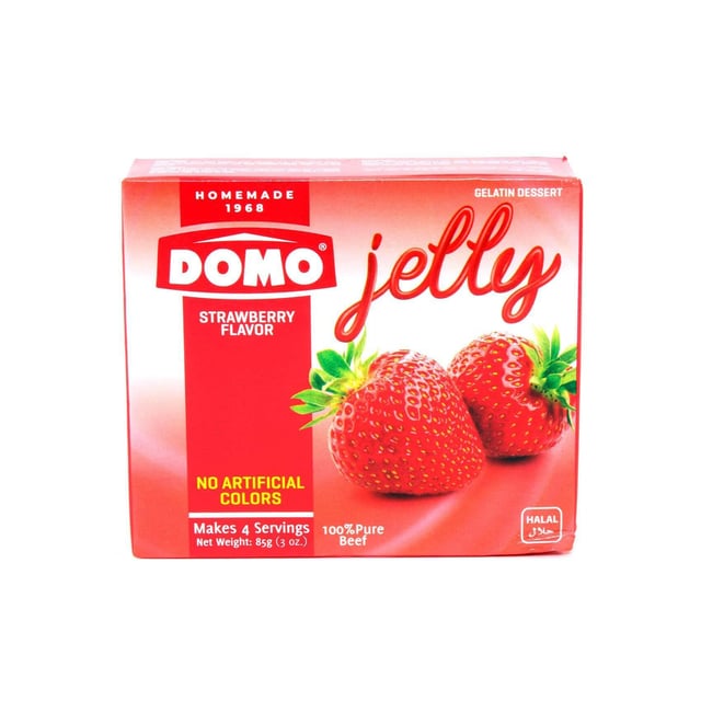 DOMO Jello strawberry 85g
