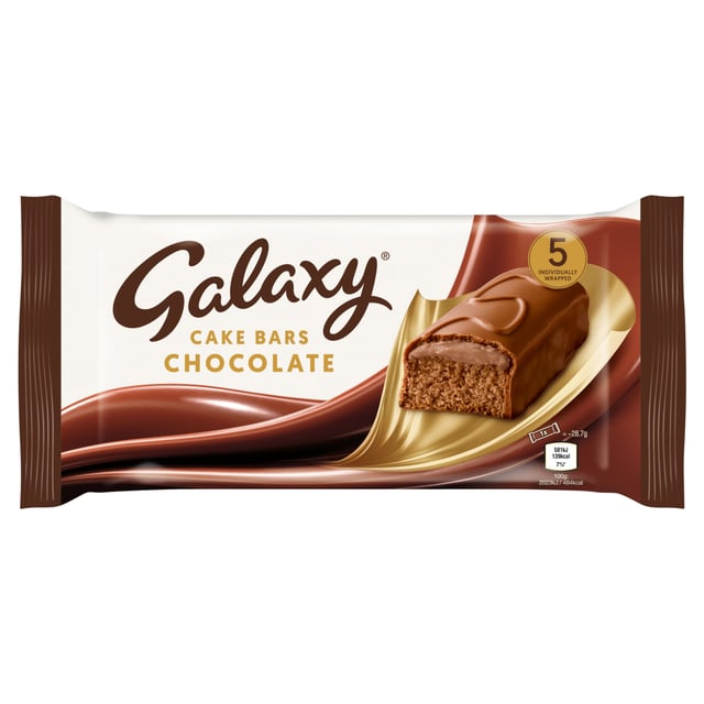 Galaxy cake bar chocolate 28.7g