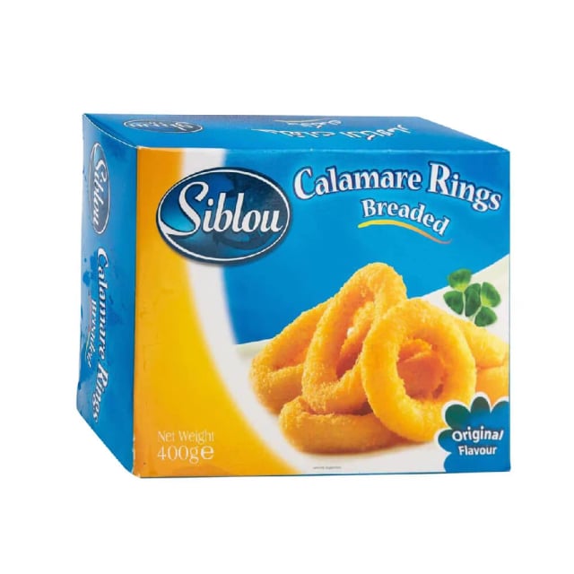 Siblou Calamare Rings Original Breaded 400G
