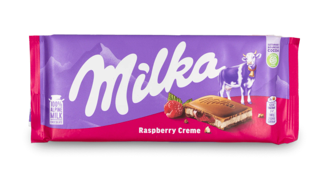 Milka Rasberry Cream