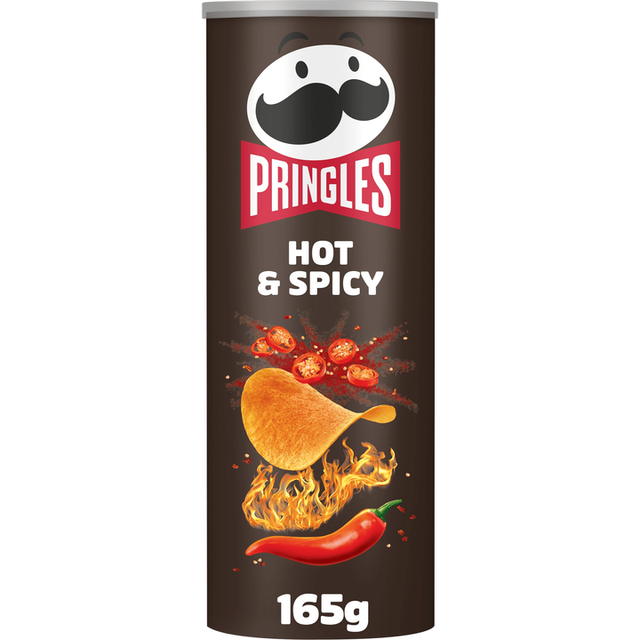Pringles Hot And Spicy 165G