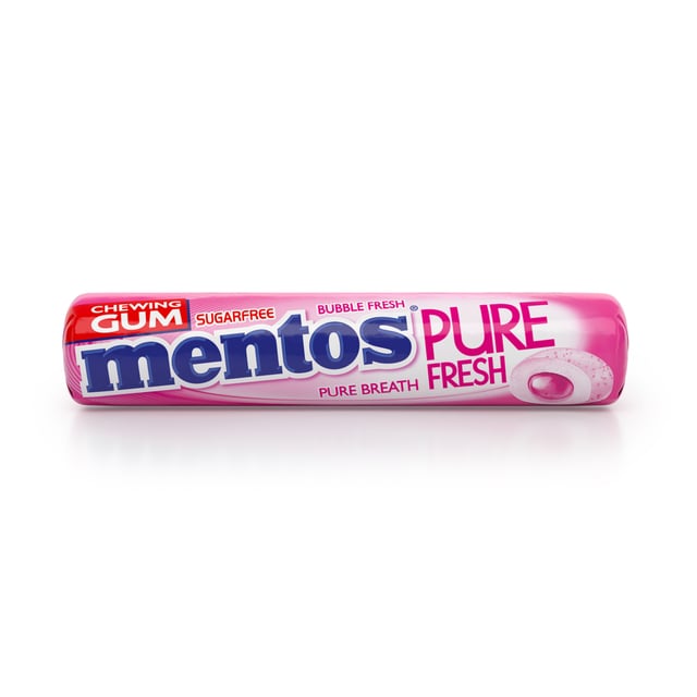 Mentos Pure Fresh Sugar Free 10 Pcs Bubble Fresh 1