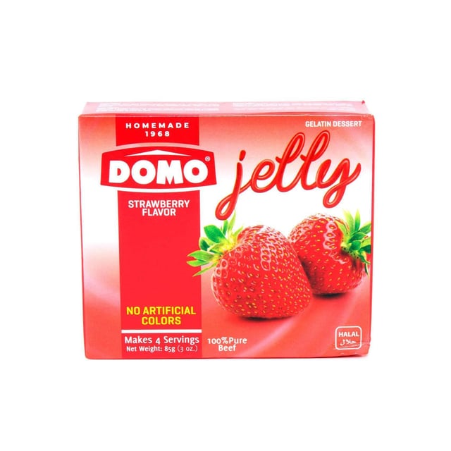 DOMO Jello strawberry 85g