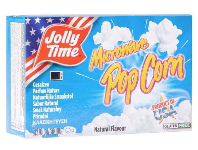 Jolly time popcorn natural 300g