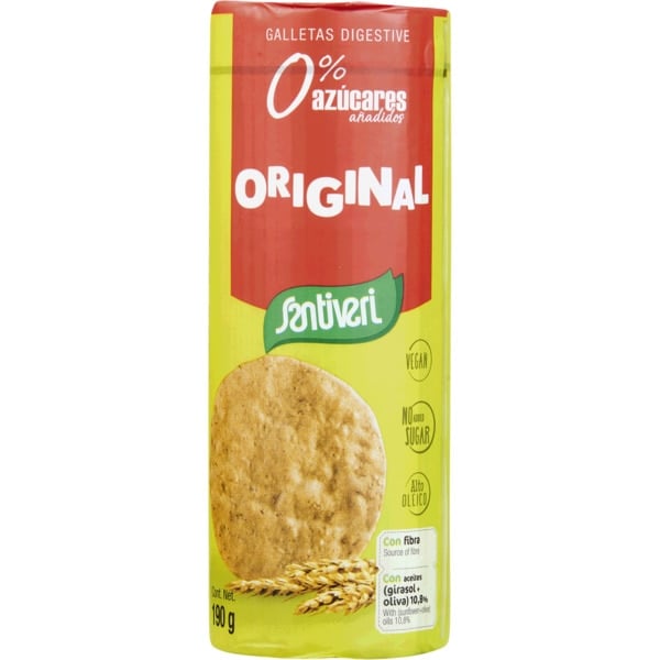 Santiveri Digestive Biscuit Original 190G