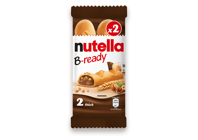 Nutella b-ready x2 44g