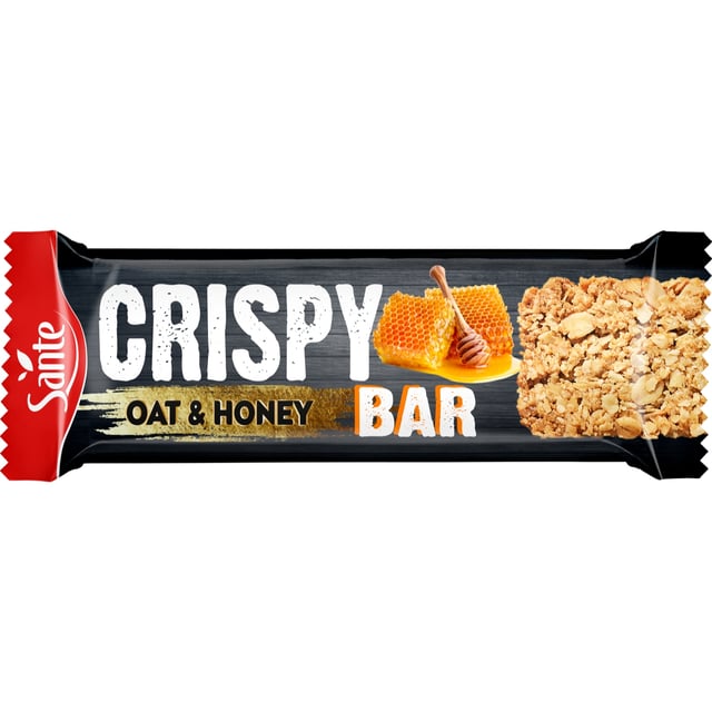 Sante Crispy Oat And Honey Bar 40G