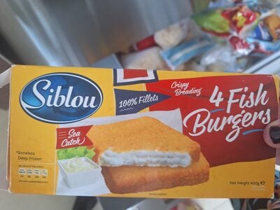 Siblou 4 Fish Burger 400G