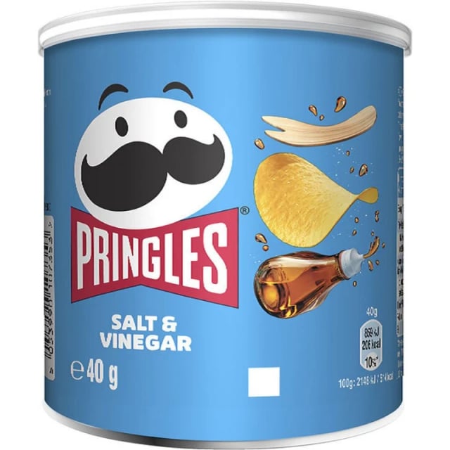 Pringles Salt And Vinegar 40G