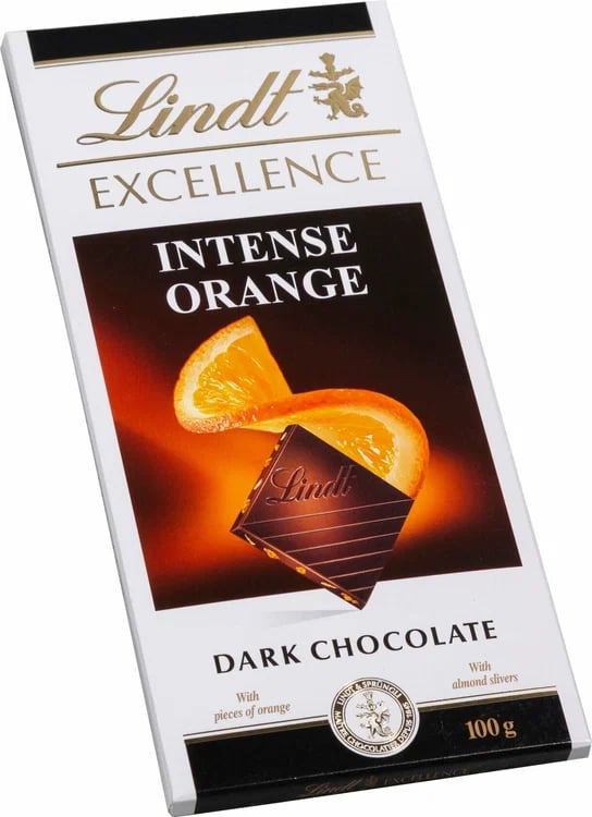 Lindt Excellence Orange Dark 100G