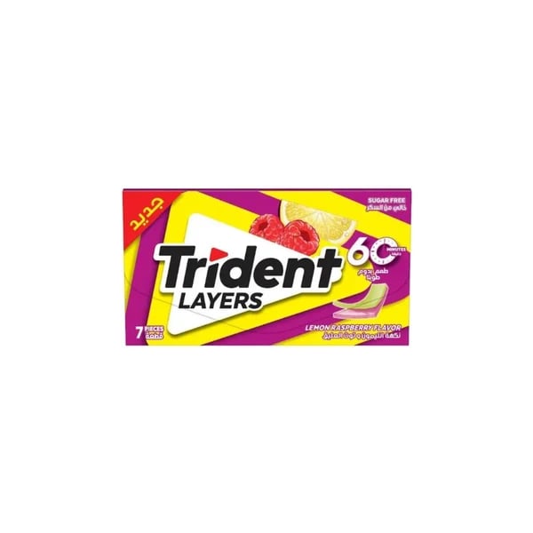 trident layers lemon raspberry 13.5g