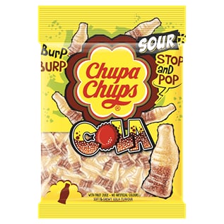 Chupa chups jellies sour cola 160g
