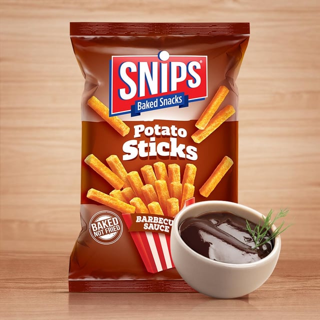 Snips potato sticks bbq
