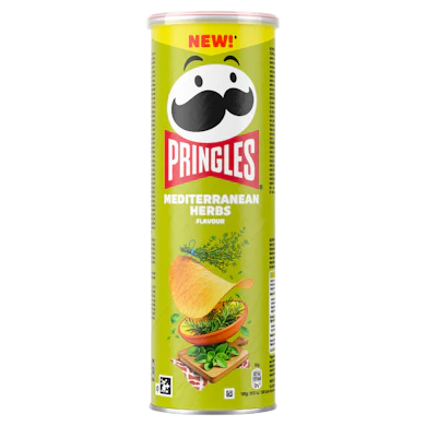 Pringles mediterranean herbs 165g