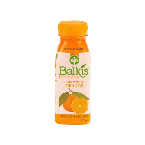 Balkis Orange 250Ml Plastic