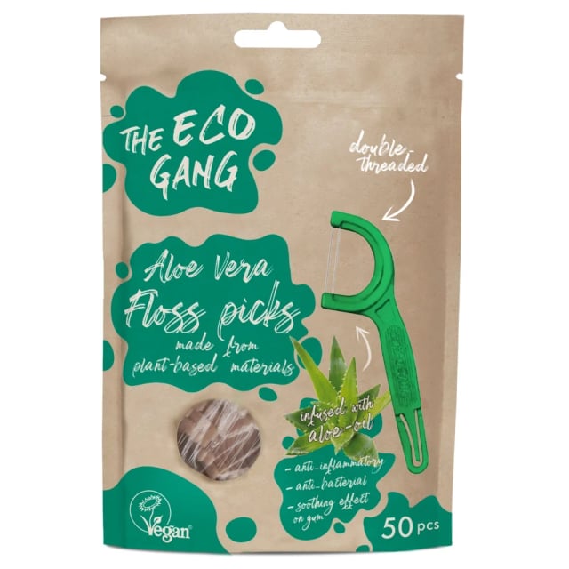 Floss picks aloe vera 50pcs