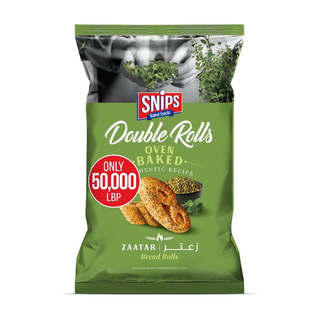 Snips double rolls Zaatar180g