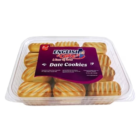 English Cake Date Cookies 500g