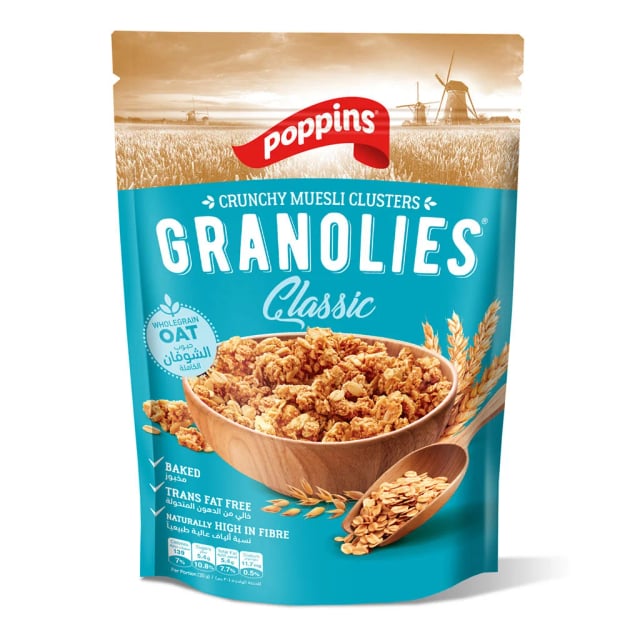Poppins Granolies Classic 300G