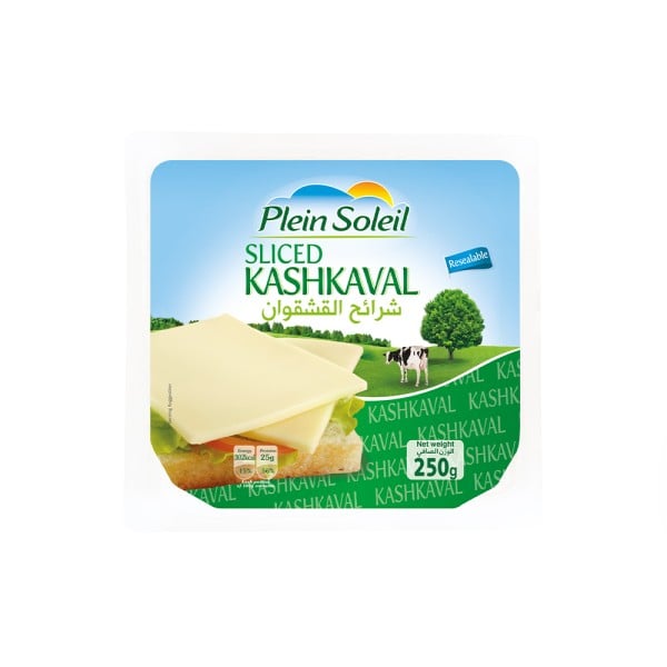 Plein soleil sliced kashakaval 250g