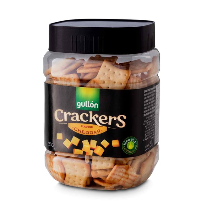 Gullon Crackers Cheddar 250G