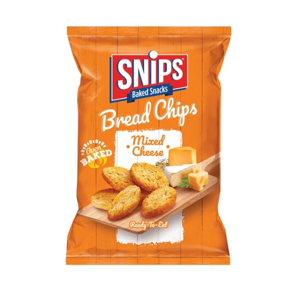 Snips Bread Chips Mixed Cheese 90g