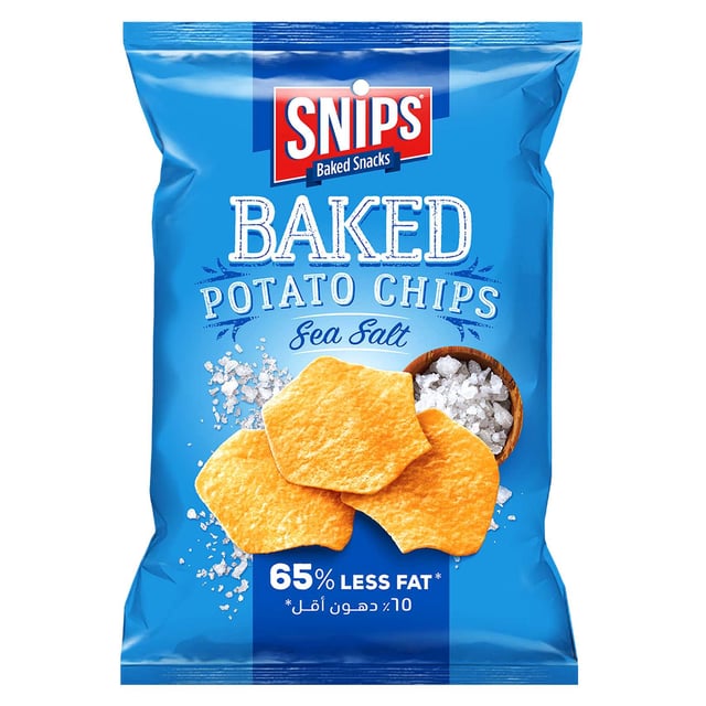 Snips Baked Chips Sea Salt 65g