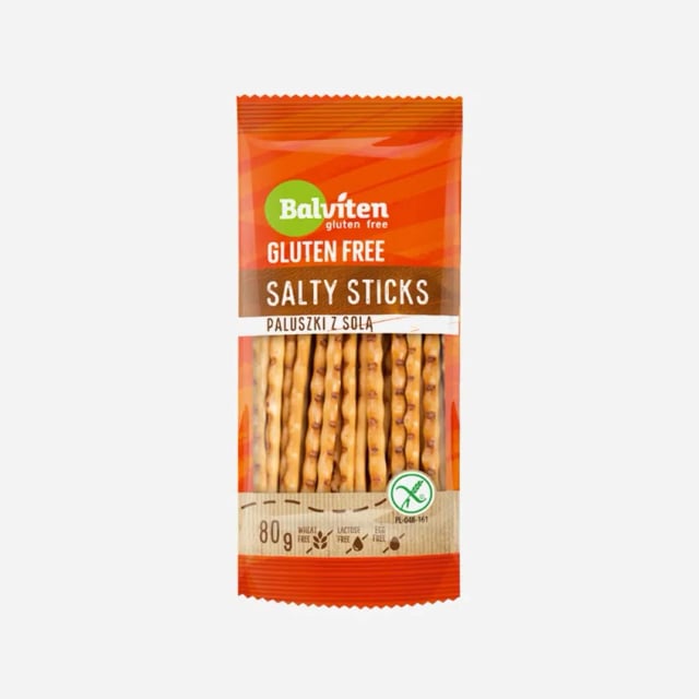 Balviten free salty sticks 80g