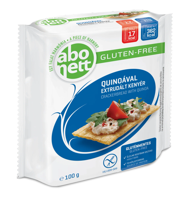Abonett Gluten-Free Crackerbread Quinoa 100g