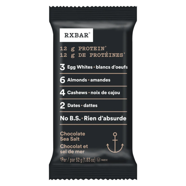 Rxbar Chocolate sea salt 52g