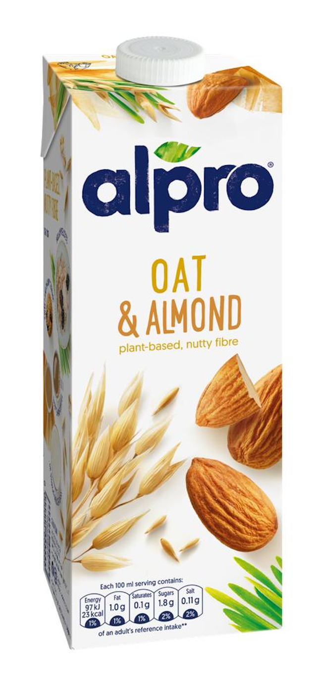 alpro oat and almond 1l