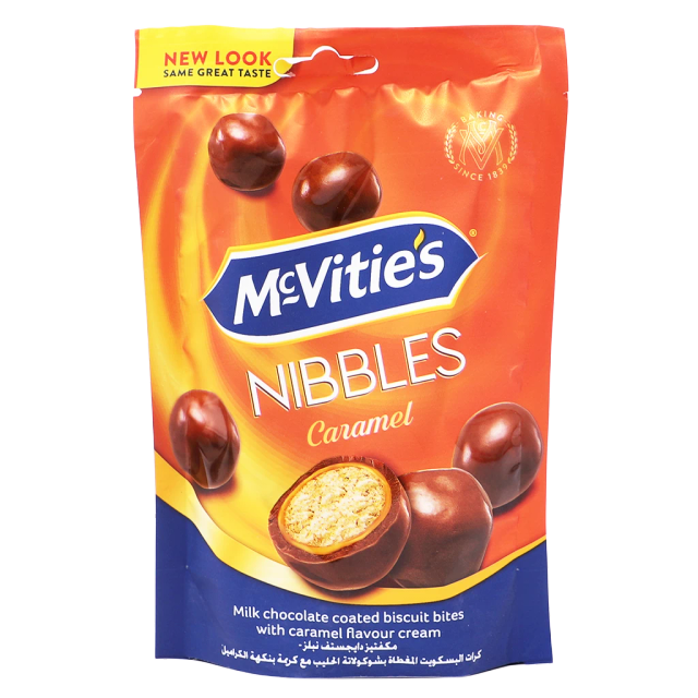 McVities Nibbles Caramel 110g