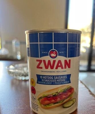 Zwan Hot Dog Sausages 400G