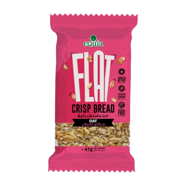 Equia Flat Crisp With Oat 45g