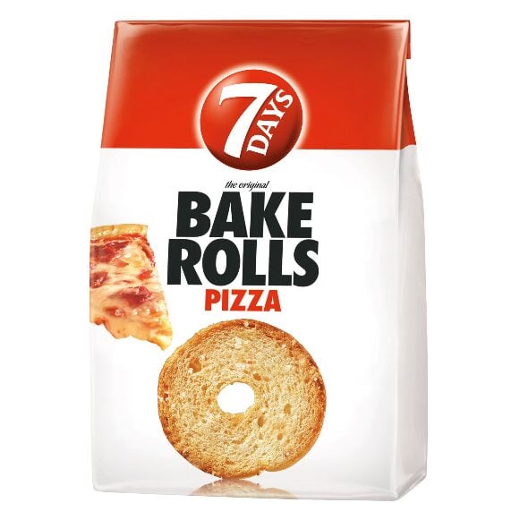 7DAYS BAKE ROLLS PIZZA 80G