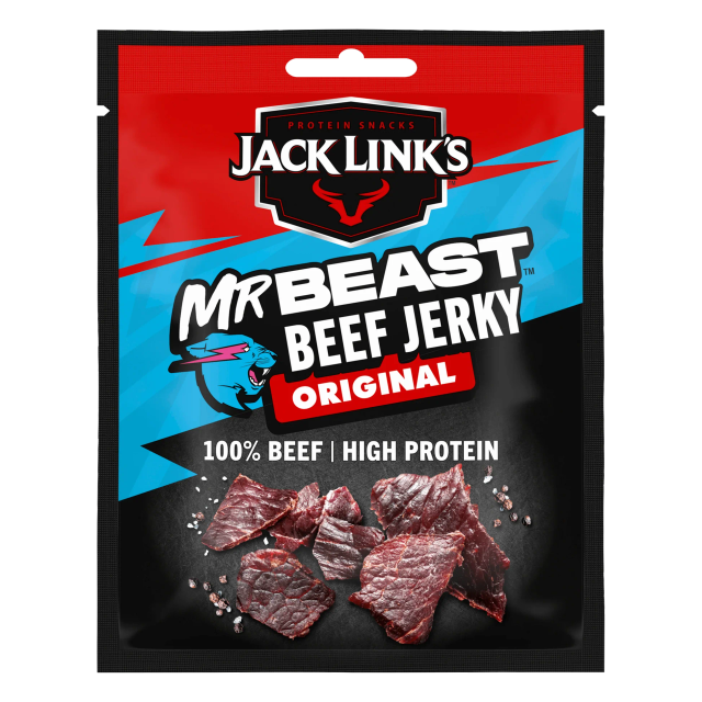 Jack links mr beast beef jerky original