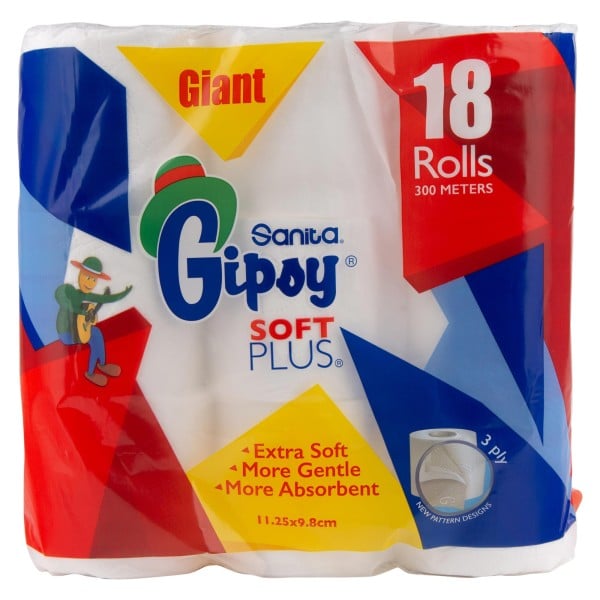 Sanita Gipsy Soft Plus 300 Sheets