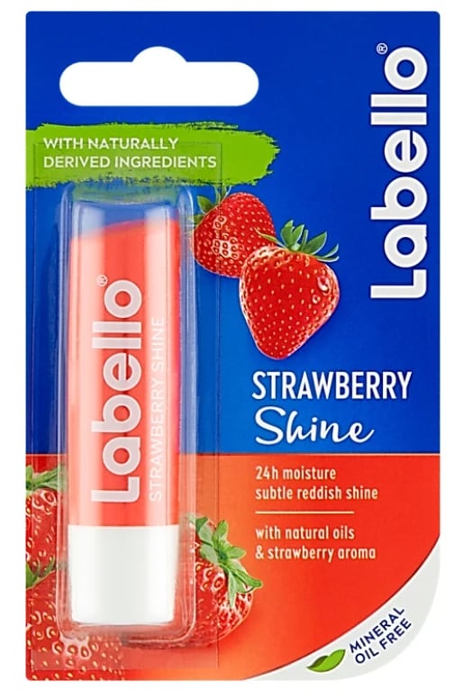 labello strawberry shine